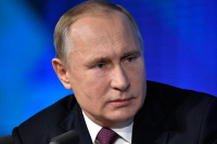 Песков: Путин следит прежде всего за ситуацией в России
