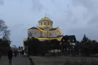 Свято-Владимирский собор на месте крещения князя Владимира.