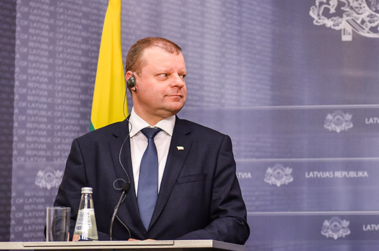 Литовский премьер признал, что ошибочно связал консерваторов с Россией