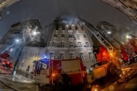 СК открыл уголовное дело после гибели четырех человек при пожаре в Москве