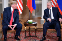 Новая встреча Путина и Трампа пока не обсуждается, заявили в Кремле 
