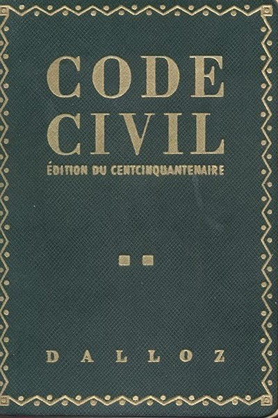 Реферат: Кодекс Наполеона 1804 года. Римское право древнейшего периода