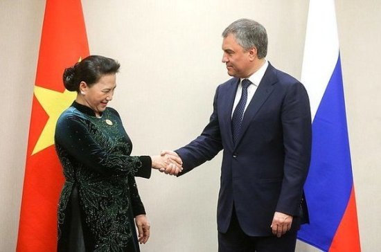 Спикер Госдумы поддержал предложения по развитию российско-вьетнамского сотрудничества