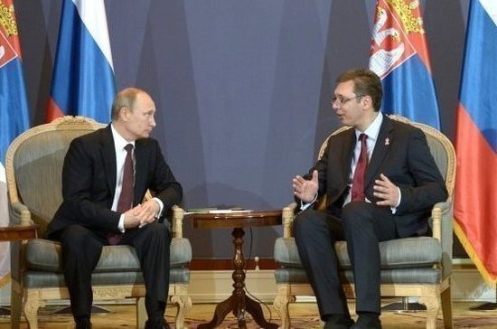Путин и Вучич обсудили сотрудничество России и Сербии