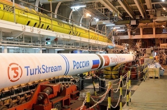 В «Газпроме» назвали срок запуска газопровода «Турецкий поток»