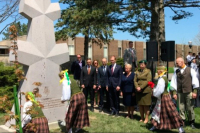 В Чикаго открыли памятник командиру литовских «лесных братьев» 