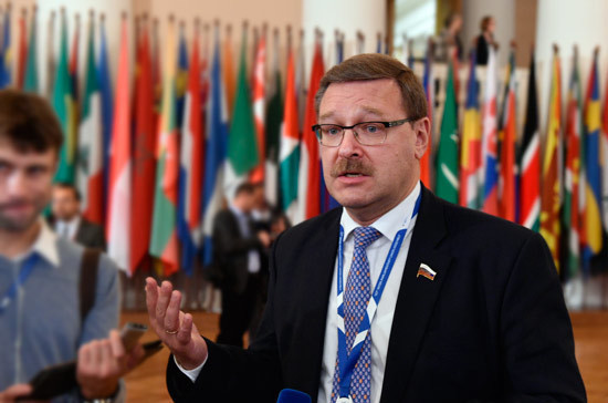 Косачев: после заявления Комитета министров Совета Европы важна ответная реакция ПАСЕ