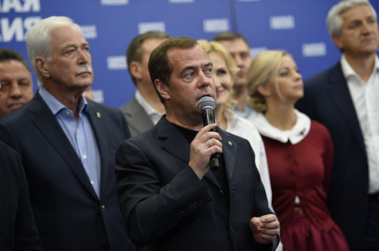 Медведев: праймериз «Единой России» показали, что партия обновляется