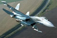 Су-27 перехватил два самолета-разведчика у границ России