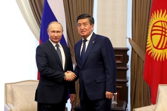 Путин 11 июля встретится с президентом Киргизии Жээнбековым