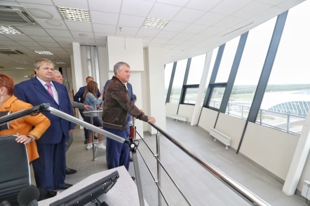 Вячеслав Володин проверил готовность аэропорта «Гагарин»