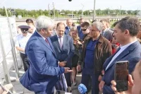 Кроме того, до аэропорта можно будет добраться не только по железной дороге, но и по двум автомобильным дорогам, а также по воде. Фото: saratov.gov.ru