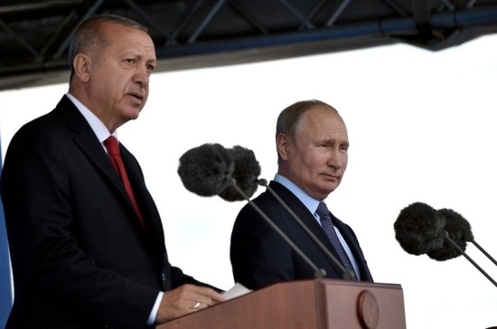 Эрдоган призвал довести российско-турецкий товарооборот до $100 млрд