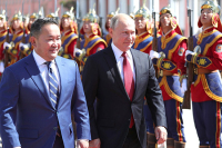 Путин прибыл в Монголию на празднование 80-летия битвы на Халхин-Голе   