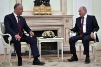 Додон: Россия и Молдавия договорились о снижении цены на газ
