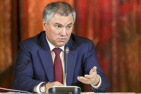 Володин призвал депутатов ответственно относиться к видеоматериалам с доказательствами нарушений на выборах