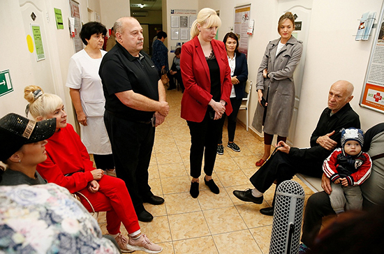 Вице-губернатор Краснодарского края проинспектировала две поликлиники