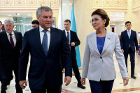 Володин обсудил со спикером Сената Казахстана вопросы использования водных ресурсов