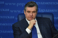 В парламенте России подготовят заявление по ситуации с визами США, сообщил Слуцкий
