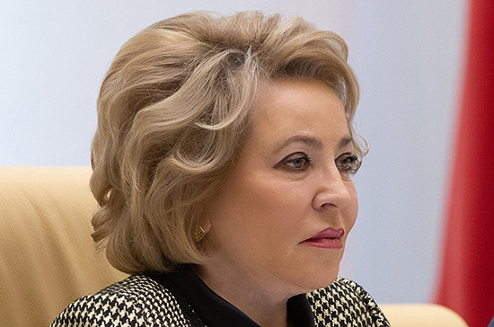 Матвиенко: после избрания Зеленского отношения Москвы и Киева сдвинулись с мёртвой точки