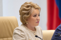  Матвиенко назвала подписание Киевом «формулы Штайнмайера» позитивным шагом 