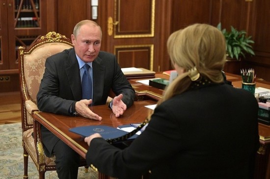Путин оценил работу ЦИК по разрешению спорных ситуаций на выборах 2019 года
