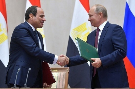 Путин и президент Египта 23 октября проведут завтрак с главами региональных организаций Африки