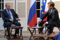 Путин и Макрон заявили о безальтернативности Минских соглашений