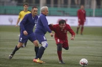 Гала-матч по футболу между сборной России и сборной мира