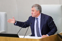 Володин предложил провести совещание с участием премьера по реализации госпрограмм