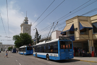 Троллейбус времени — от Симферополя до Алушты
