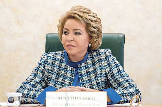 Матвиенко ожидает, что кабмин внесёт законопроекты по реформе сферы госконтроля до конца года