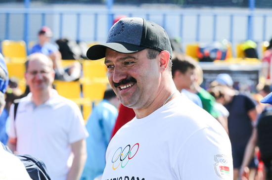 Виктора Лукашенко избрали первым вице-президентом НОК Белоруссии