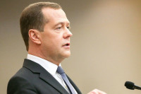 Медведев провёл встречу с президентом Швейцарии