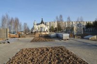 Реконструкция парка Победы в Костроме закончится 9 мая