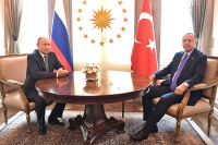 Песков сообщил, когда может состояться встреча Путина и Эрдогана