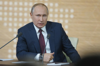 Российская армия способна гарантировать безопасность страны, заявил Путин