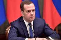 Медведев выразил соболезнования в связи с крушением самолёта под Алма-Атой