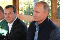 Где встречают Новый год Путин и Медведев