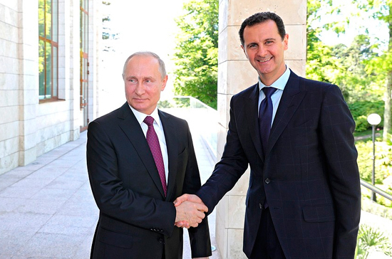 Путин посоветовал Асаду пригласить Трампа в Дамаск
