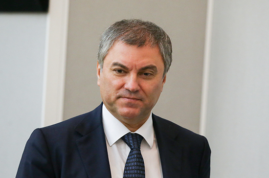 Володин призвал журналистов не втягивать депутатов в дискуссии по фейковым вопросам
