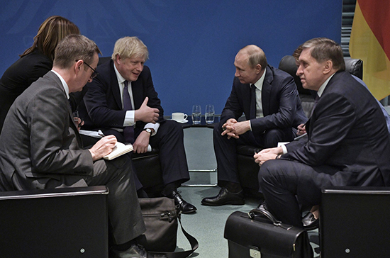 Джонсон назвал Путину условие нормализации отношений между Лондоном и Москвой 