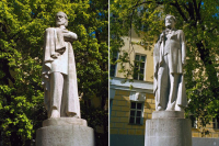 100 лет назад состоялась закладка памятников Герцену и Огареву на Моховой