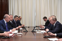 Владимир Путин заявил, что не теряет надежды на урегулирование конфликта в Ливии
