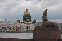 Дамба защитила Петербург от наводнения