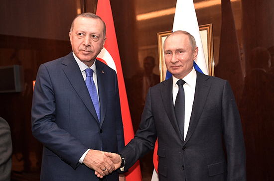 Путин и Эрдоган договорились улучшить координацию действий в Сирии