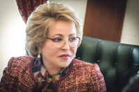Матвиенко назвала приоритетные направления для совместных проектов России и Намибии