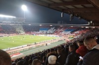 Сербские болельщики поддержали православных Черногории