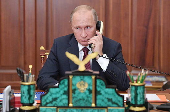 Владимир Путин и глава Евросовета обсудили ситуацию в Идлибе