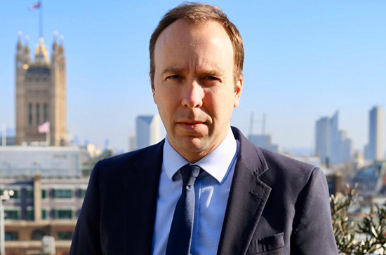 Глава Минздрава Британии заразился коронавирусом